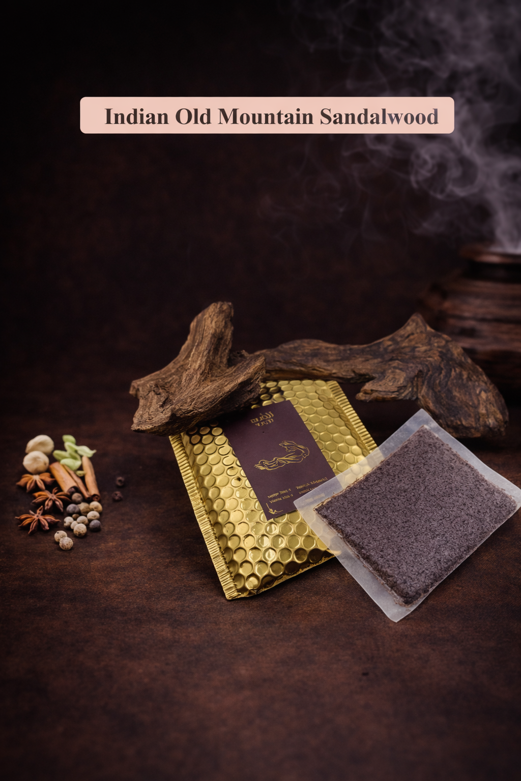 Indian Old Mountain Sandalwood – Encens Premium au Bois de Santal Ancien